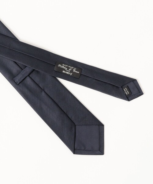 BEAMS F（ビームスF） ネクタイ Holliday ＆ Brown / シルク ソリッド