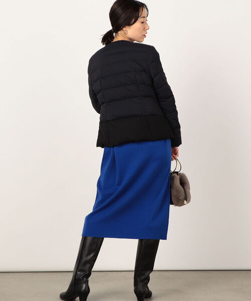「NOLLEY'S」 ニットワンピース 38 ダークネイビー レディース_画像7