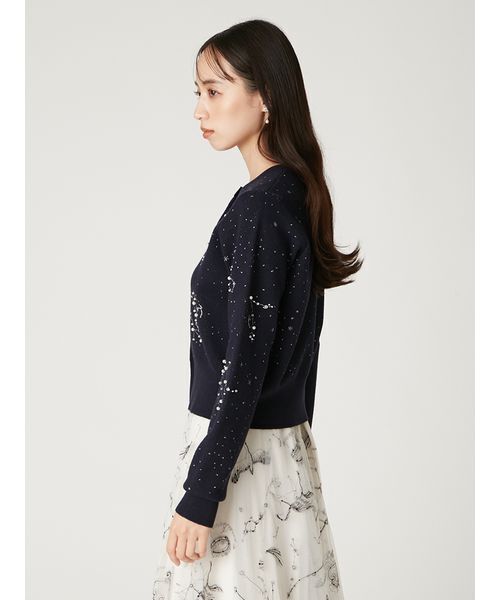 FRAY I.D（フレイ・アイディー） カーディガン エトワールエンブロイ