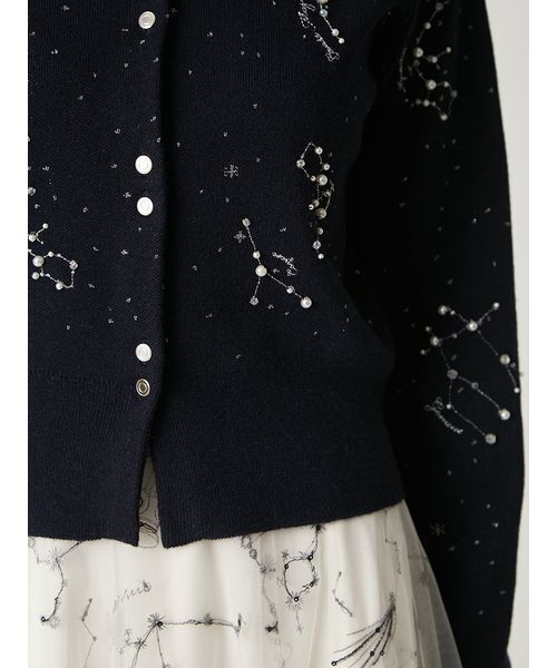 FRAY I.D（フレイ・アイディー） カーディガン エトワールエンブロイ