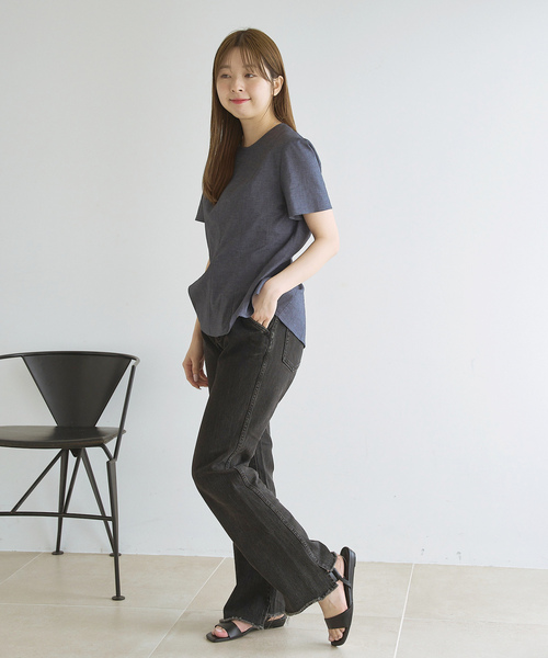 「LE TALON」 フラットサンダル SMALL シルバー レディース_画像2