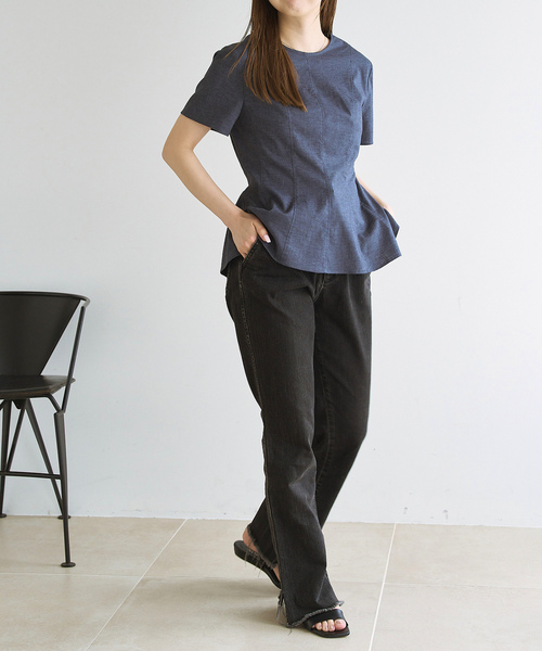 「LE TALON」 フラットサンダル SMALL シルバー レディース_画像3