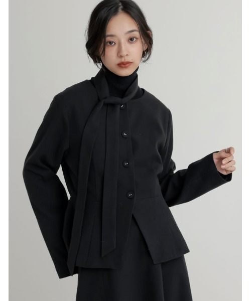 トラデショナルウェザーウェア リブノーカラーミタリティージャケット新品！ 新品】 Midorikawa / ミドリカワ | 2023AW | Full Zip Sweat ノー