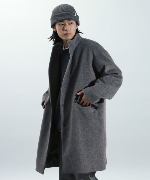 BAYFLOW（ベイフロー） コート ジャケット ウールライクスタンドコート