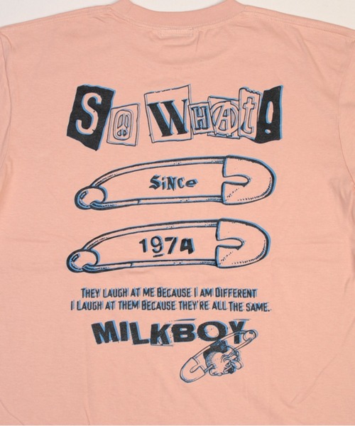 MILKBOY（ミルクボーイ） tシャツ 半袖 SO WHAT Tシャツ レディース