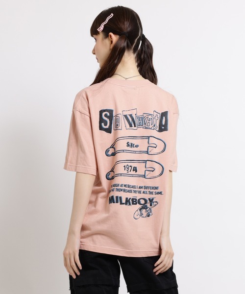 MILKBOY（ミルクボーイ） tシャツ 半袖 SO WHAT Tシャツ レディース