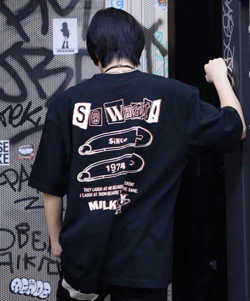 MILKBOY（ミルクボーイ） tシャツ 半袖 SO WHAT Tシャツ レディース