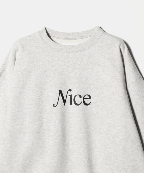 NICE WEATHER トレーナー スウェット 「NICE WEATHER」シグネチャー 