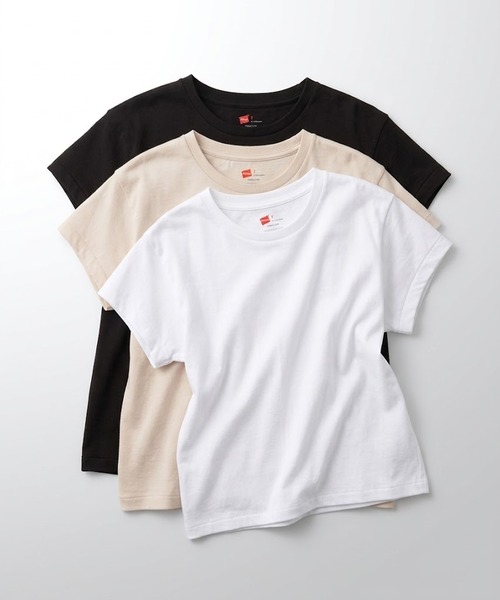 Hanes(ヘインズ) tシャツ 「HANES/ヘインズ」3PクルーネックTシャツ Hanes(ヘインズ) tシャツ 「HANES/ヘインズ」3PクルーネックTシャツ