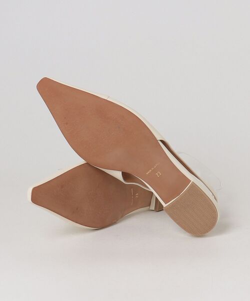 「MARW UNITED ARROWS」 フラットサンダル 23cm ベージュ レディース_画像3