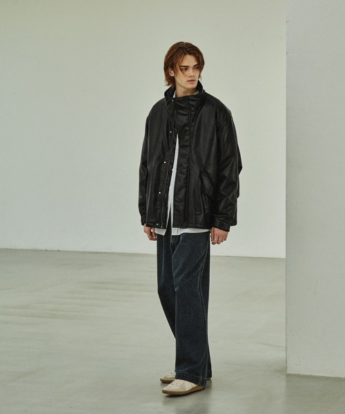 「EMMA CLOTHES」 キルティングブルゾン M ブラック メンズ_画像7