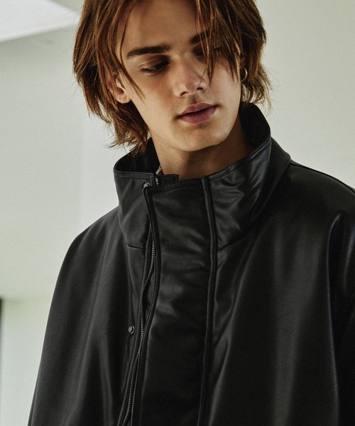 「EMMA CLOTHES」 キルティングブルゾン M ブラック メンズ_画像9