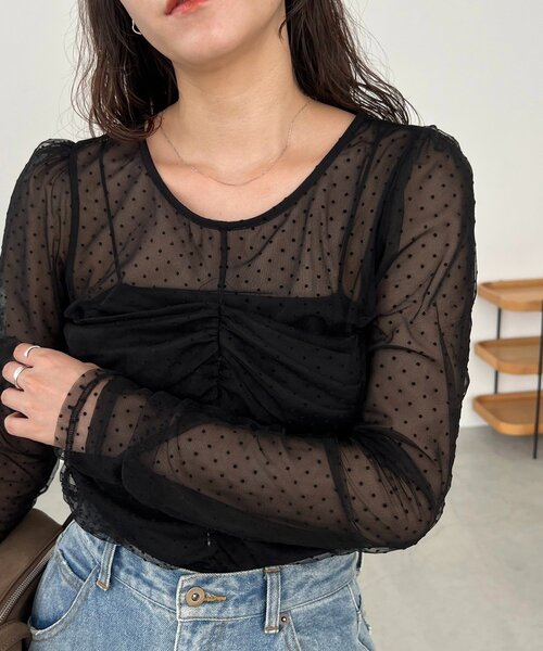 CAPRICIEUX LE'MAGE（カプリシューレマージュ） ブラウス シャツ