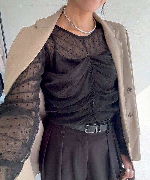 CAPRICIEUX LE'MAGE（カプリシューレマージュ） ブラウス シャツ