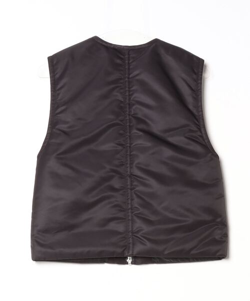 ビューティー&amp;ユース　ベスト BEAUTY&YOUTH UNITED ARROWS｜セルロースナイロンオックス クルー