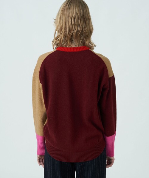 「MACPHEE」 長袖ニット S グリーン レディース_画像5