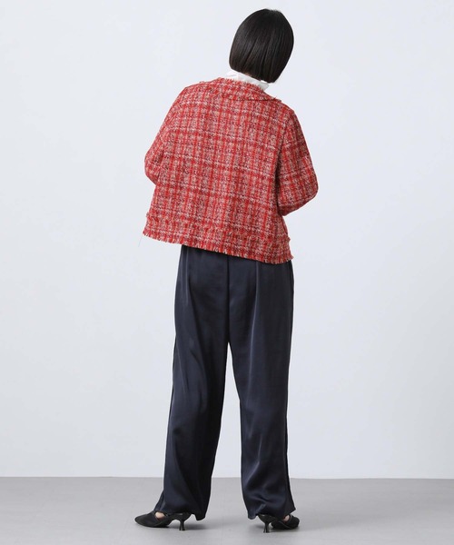 新品⭐️ Gready Brilliant ＊ツイードショートPコート　38 Gready Brilliant｜ツイードブルゾン | Rakuten Fashion(楽天