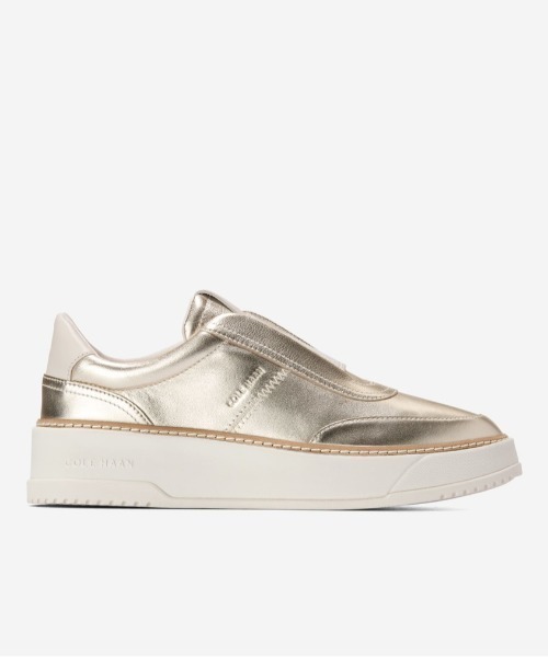 極美品✨コールハーン 厚底スリッポン グランドプロ マックスフィールド 24cm COLE HAAN（コールハーン） スニーカー グランドプロ マックス