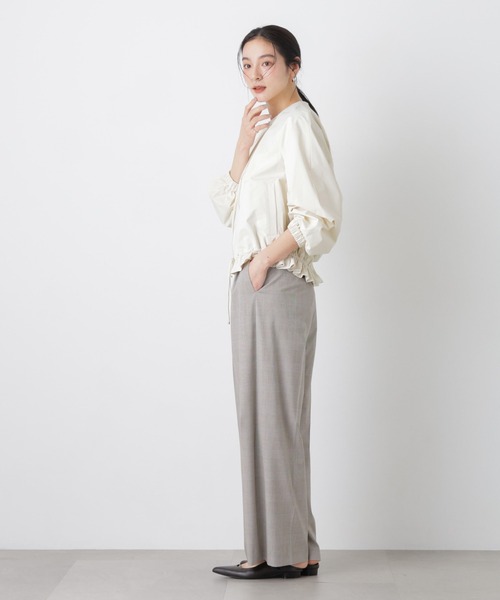 U by SPICK&SPAN ノーカラードロストブルゾン ノーカラードロストブルゾン◇ | ユー バイ スピック＆スパン(U by