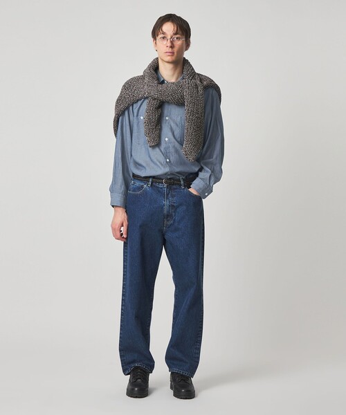 STEVEN ALAN（スティーブンアラン） シャツ シアーデニム レギュラー
