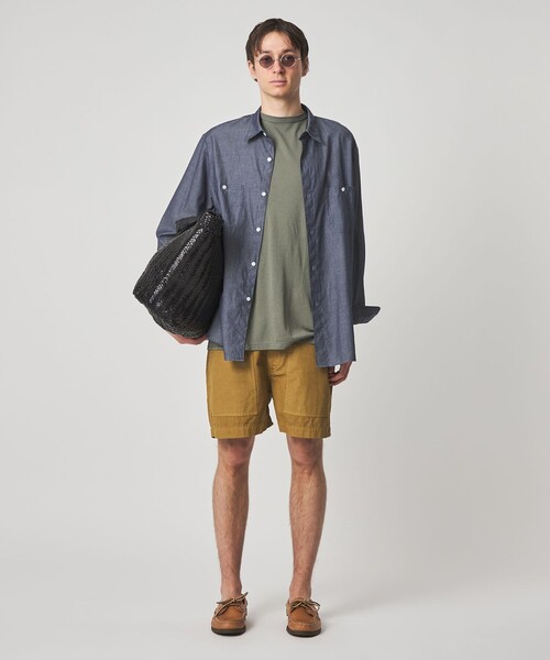 STEVEN ALAN（スティーブンアラン） シャツ シアーデニム レギュラー