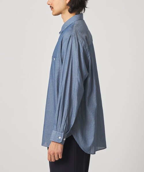 STEVEN ALAN（スティーブンアラン） シャツ シアーデニム レギュラー