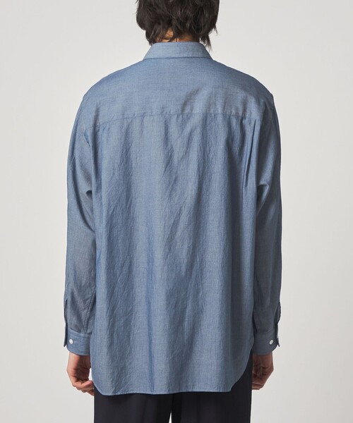 STEVEN ALAN（スティーブンアラン） シャツ シアーデニム レギュラー 