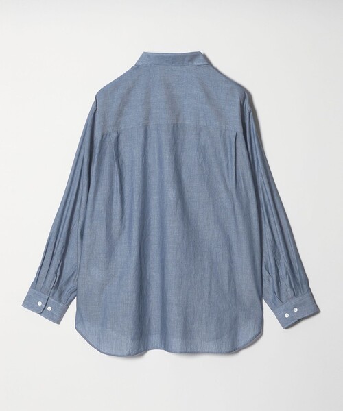 steven alan レギュラーカラーシャツ LOOSE STEVEN ALAN（スティーブンアラン） シャツ シアーデニム レギュラー