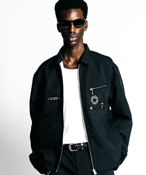 CRIMIE（クライミー） ブルゾン アウター ZIP BLOUSON PATCH JACKET _