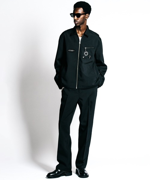 CRIMIE(クライミー) ブルゾン アウター ZIP BLOUSON PATCH JACKET _ CRIMIE(クライミー) ブルゾン アウター ZIP BLOUSON PATCH JACKET _