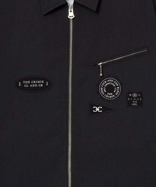 CRIMIE（クライミー） ブルゾン アウター ZIP BLOUSON PATCH JACKET _