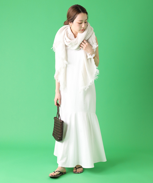 「Plage」 ノースリーブワンピース 36 ベージュ レディース_4