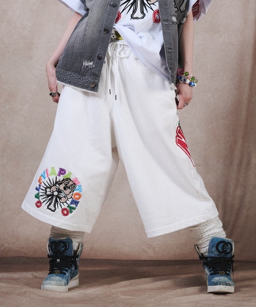 GALFY（ガルフィー） ワイドパンツ スウェットパンツ ジャージ 「GALFY