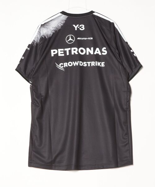 Y-3 tシャツ MERCEDES - AMG PETRONAS FORMULA 1 TEAM DRIVER SHORT
