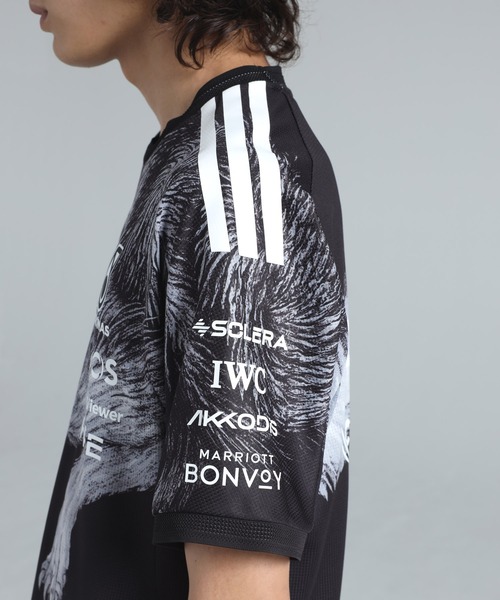 Y-3 tシャツ MERCEDES - AMG PETRONAS FORMULA 1 TEAM DRIVER SHORT