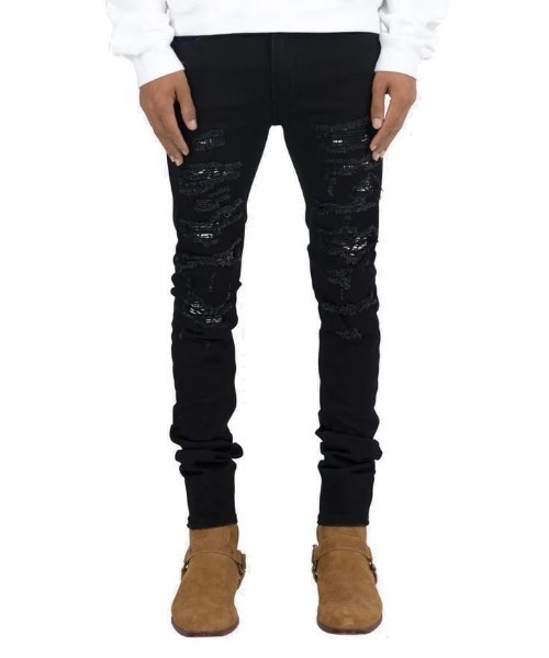mnml（ミニマル） ジーンズ mnml/ミニマル/x165 PAISLEY STRETCH DENIM