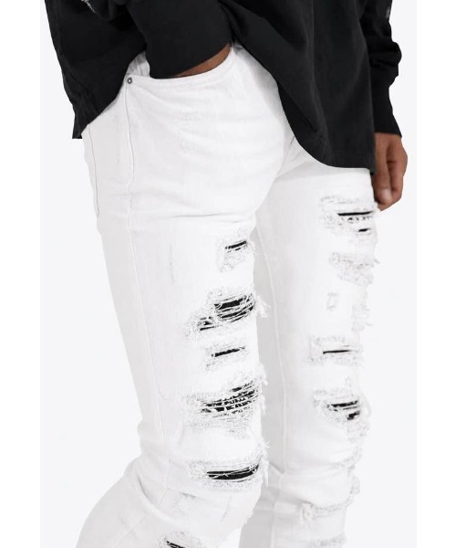 mnml（ミニマル） ジーンズ mnml/ミニマル/x165 PAISLEY STRETCH DENIM