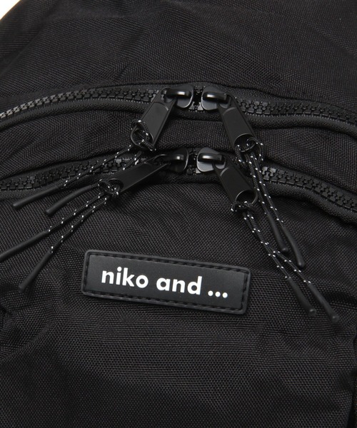 「niko and...」 リュック 0 ブラック レディース_画像5