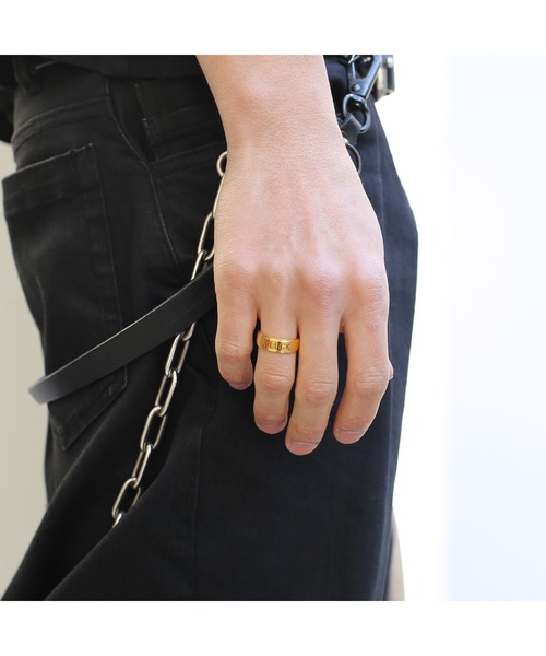ジョジョの奇妙な冒険」 リング #15 シルバー メンズ : ZOZOTOWN Yahoo