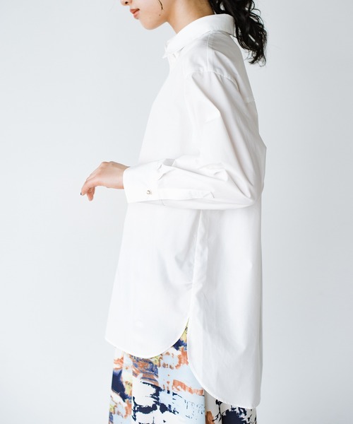 「ANNA LUNA」 長袖シャツ MEDIUM ネイビー レディース_画像5