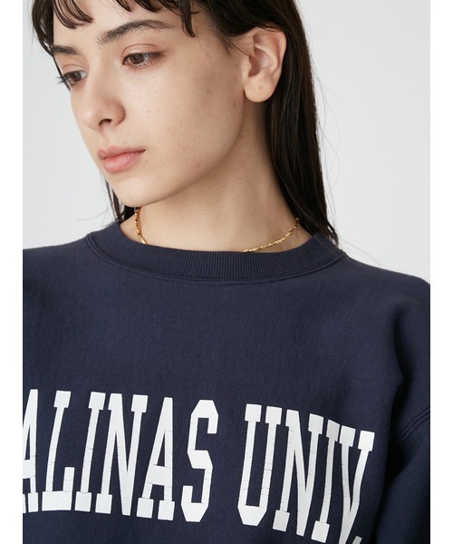 「Mila Owen」 スウェットカットソー 0 ネイビー レディース_画像3