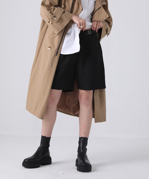 「chuclla」 ハーフパンツ S ブラック レディース_画像6