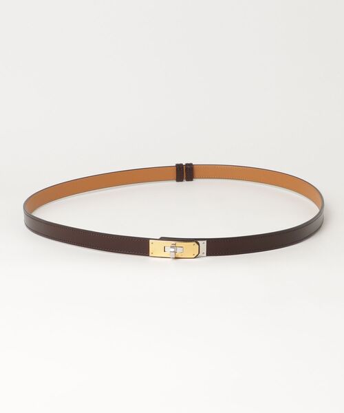 え*ね様 エルメス レザーケリーベルト ブラウン　ゴールドー金具 HERMES（エルメス） ケリーベルト - ブラウン レディース : ZOZOTOWN