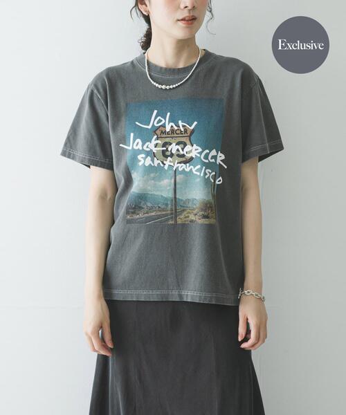 tシャツ 「別注」J.J.Mercer×URBAN RESEARCH　PHOTO PRINT T-SHIRTS レディースの画像
