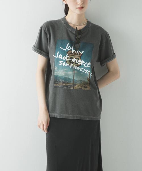 tシャツ 「別注」J.J.Mercer×URBAN RESEARCH　PHOTO PRINT T-SHIRTS レディースの画像