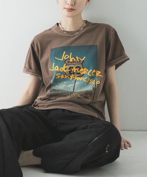 tシャツ 「別注」J.J.Mercer×URBAN RESEARCH　PHOTO PRINT T-SHIRTS レディースの画像