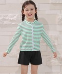 水着 「キッズ水着/ビキニ4点セット」長袖ボー...の詳細画像1