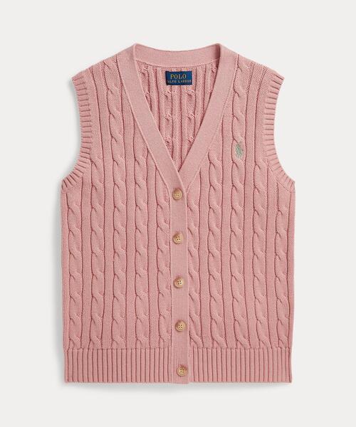 ラルフローレン  ベスト Polo Ralph Lauren Childrenswear ラルフローレン ベスト ケーブル