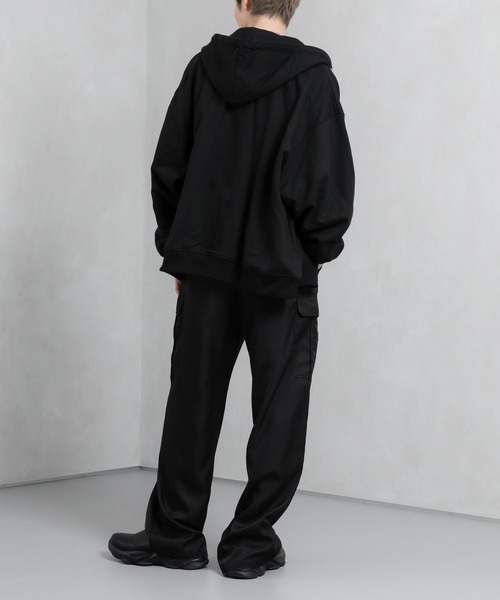 「Adoon plain」 カーゴパンツ MEDIUM ブラック メンズ_画像5