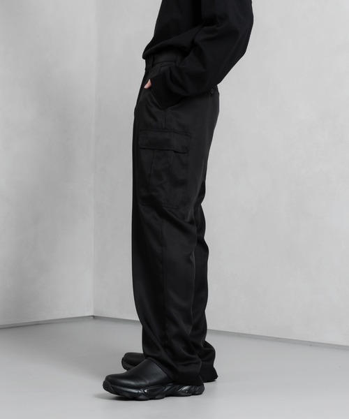 「Adoon plain」 カーゴパンツ MEDIUM ブラック メンズ_画像7